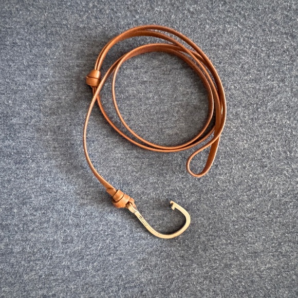 Miansai Hook Maritime Hook Leather Bracelet - Picture 1 of 3